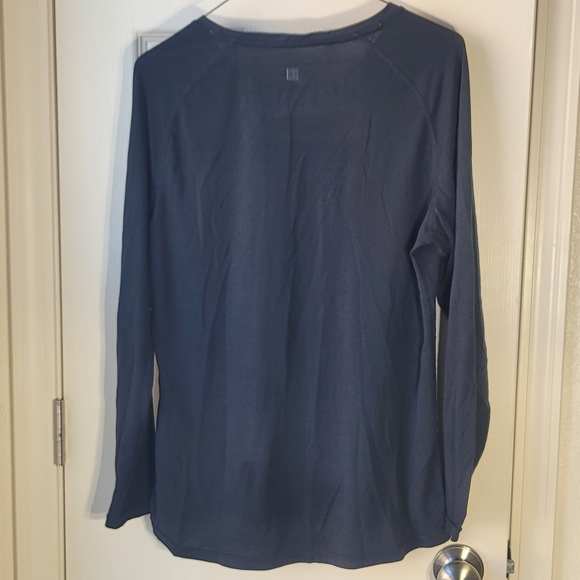 Mountain Warehouse Women's Shirt sz 10 Black Long Sleeve Base Layer Quick Drying - Picture 3 of 6